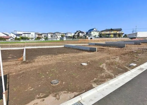 町田市木曽西1丁目の新築戸建てE号棟の外観の写真