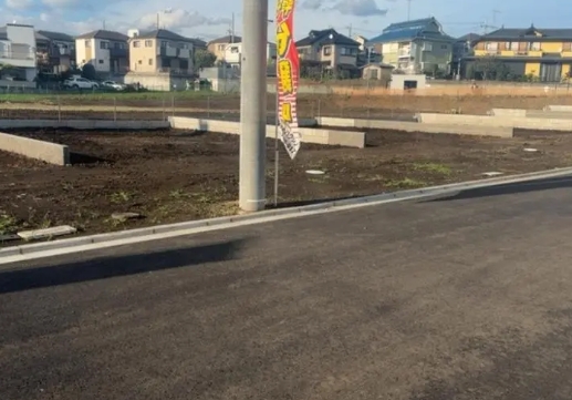 町田市木曽西1丁目の新築戸建てG号棟の外観の写真