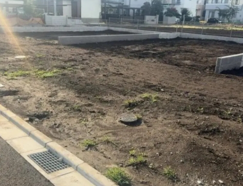 町田市木曽西1丁目の新築戸建てG号棟の外観の写真