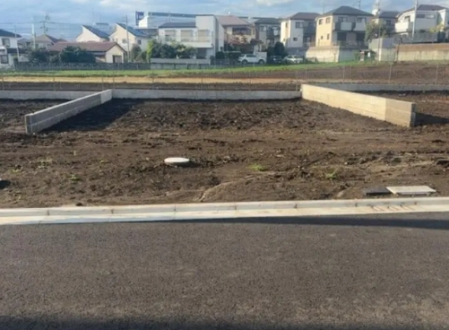 町田市木曽西1丁目の新築戸建てK号棟の外観の写真