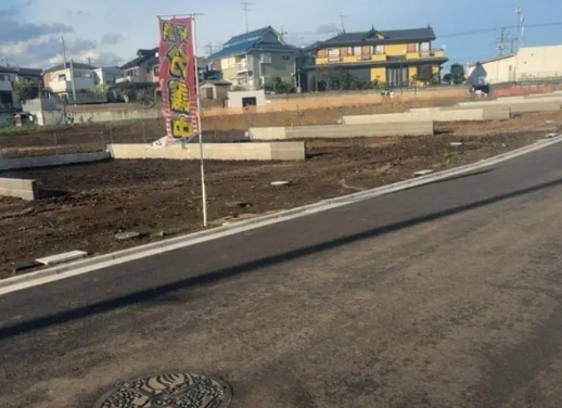 町田市木曽西1丁目の新築戸建てK号棟の外観の写真