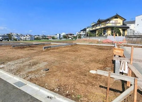 町田市木曽西1丁目の新築戸建てL号棟の外観の写真