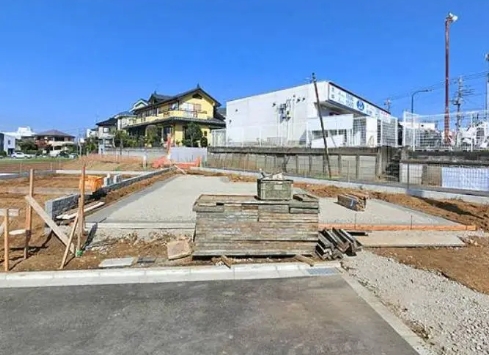 町田市木曽西1丁目の新築戸建てM号棟の外観の写真