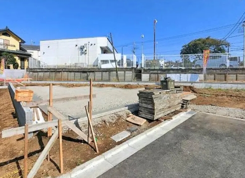町田市木曽西1丁目の新築戸建てM号棟の外観の写真