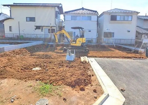町田市木曽西1丁目の新築戸建てN号棟の外観の写真