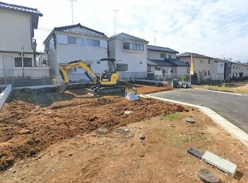 町田市木曽西1丁目の新築戸建てN号棟の外観の写真