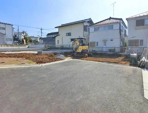 町田市木曽西1丁目の新築戸建てN号棟の外観の写真