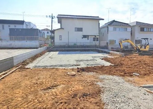 町田市木曽西1丁目の新築戸建てO号棟の外観の写真