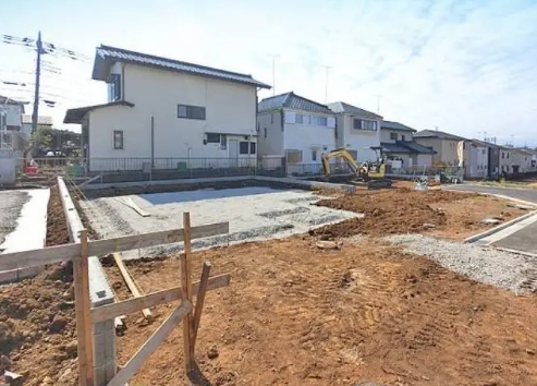 町田市木曽西1丁目の新築戸建てO号棟の外観の写真