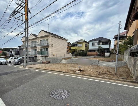 町田市成瀬台1丁目の新築戸建てのA号棟の外観の写真