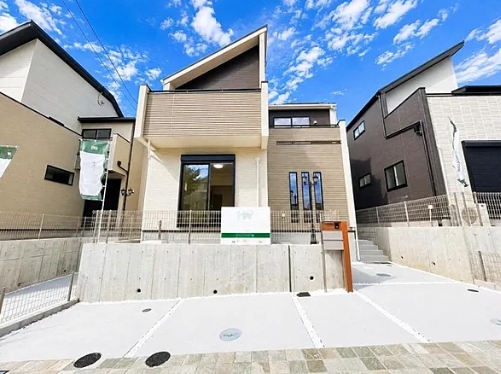 町田市成瀬台1丁目の新築戸建ての14号棟の外観の写真