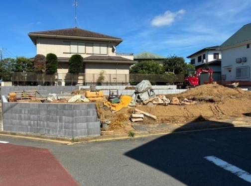 町田市能ヶ谷6丁目の新築戸建ての1号棟の外観の写真