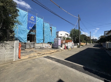 町田市能ヶ谷7丁目の新築戸建ての外観の写真