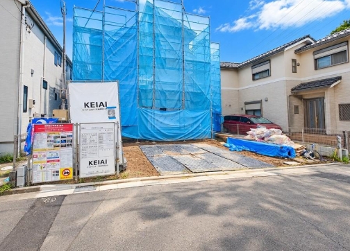 町田市小山ヶ丘3丁目の新築戸建ての外観の写真
