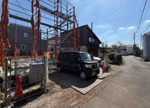 町田市小山町の新築戸建ての外観の写真