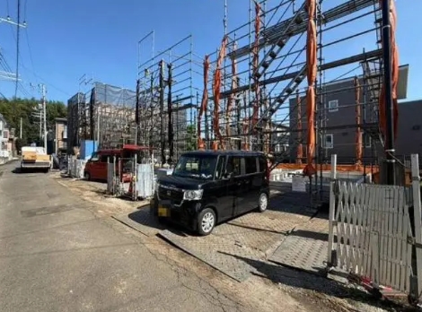 町田市小山町の新築戸建ての外観の写真