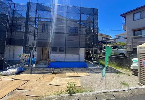 町田市小山町の新築戸建ての2号棟の外観の写真