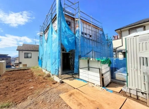 町田市常盤町の新築戸建て3号棟の外観の写真