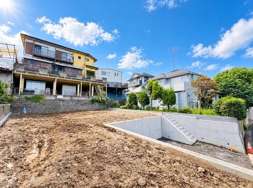 町田市つくし野4丁目の新築戸建ての外観の写真