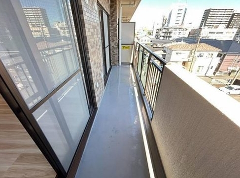 相模原市中央区中央6丁目中古マンションのバルコニーの写真