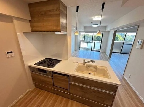 相模原市中央区中央6丁目中古マンションのキッチンの写真