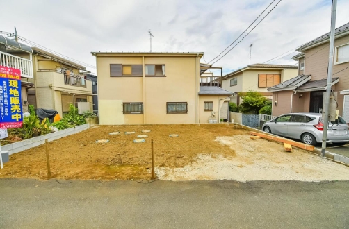 相模原市中央区淵野辺本町5丁目の新築戸建ての外観の写真
