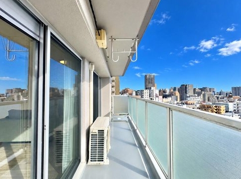 相模原市中央区相模原1丁目中古マンションのバルコニーの写真