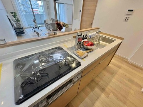 相模原市中央区相模原4丁目中古マンションのキッチンの写真