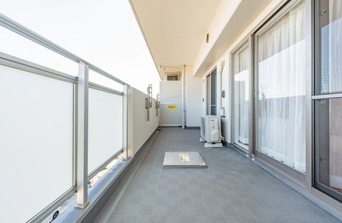 相模原市中央区清新2丁目中古マンションのバルコニーの写真