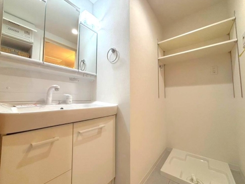 相模原市中央区矢部4丁目中古マンションの洗面化粧台の写真