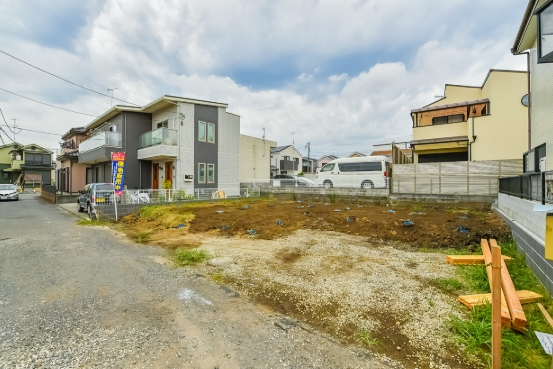 相模原市中央区弥栄1丁目の新築戸建ての外観の写真