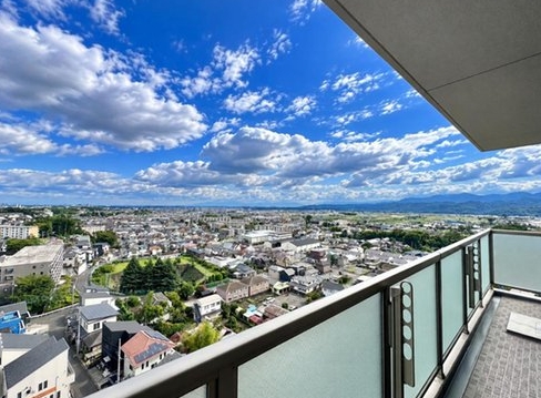 相模原市緑区下九沢中古マンションのバルコニーの写真