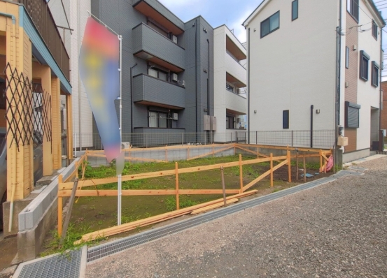 相模原市南区相武台3丁目の新築戸建ての外観の写真